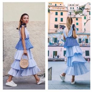 Free People Style Mafia Keza Maxi Tiered Dress